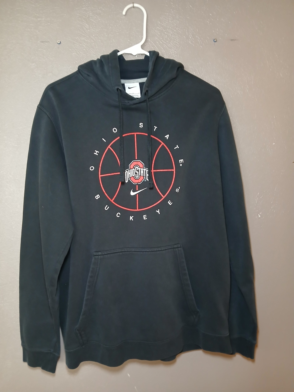 Ohio State Nike Black Hoodie Large